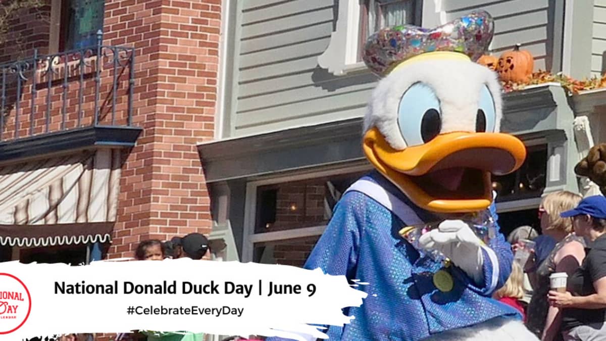 Donald duck day hotsell