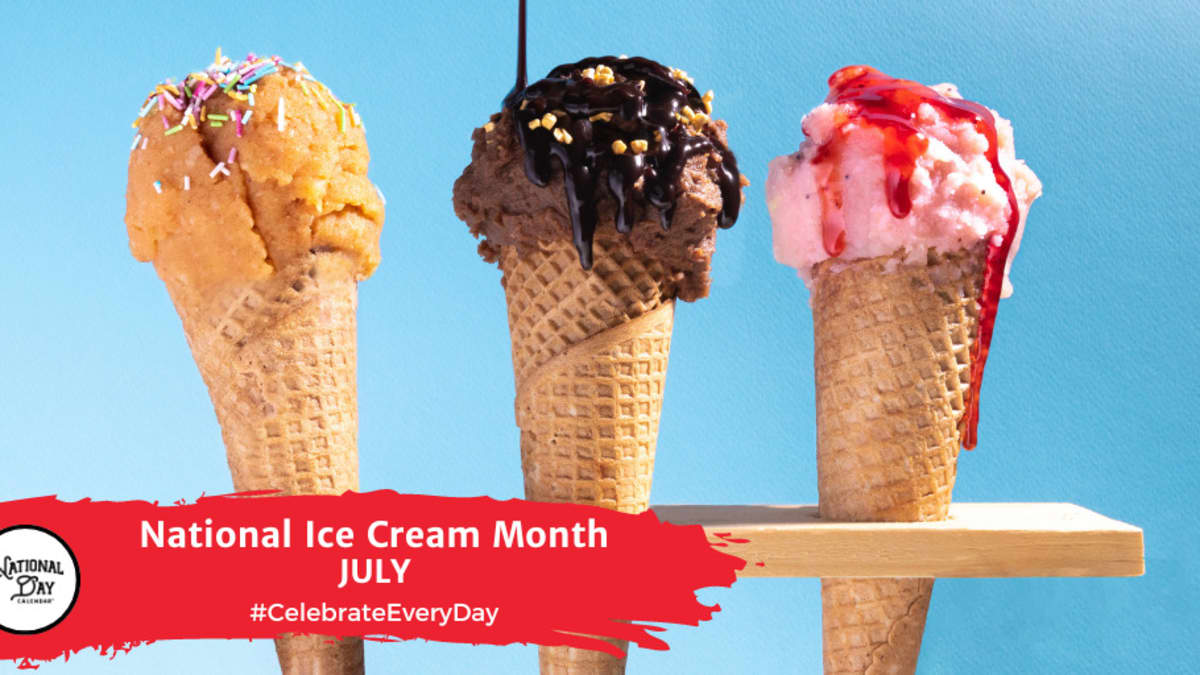 Ice hotsell cream month