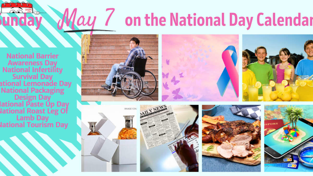 MAY 7 2023 NATIONAL LEMONADE DAY NATIONAL TOURISM DAY