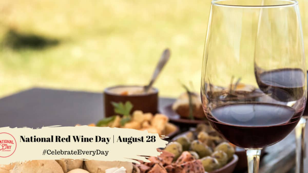 National red discount wine day
