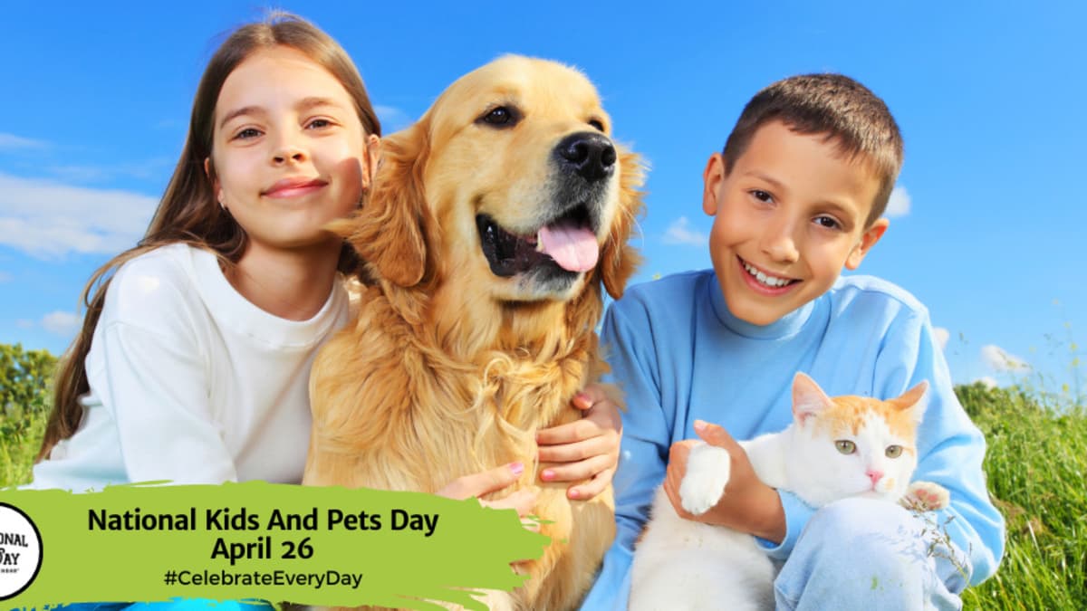 Kids with pets clearance