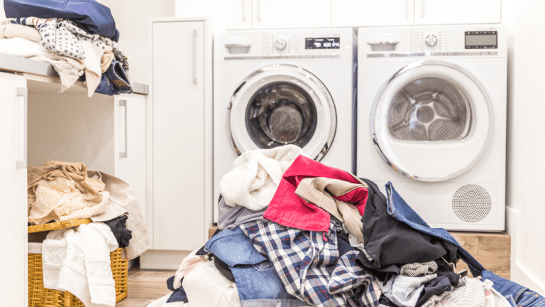 Washing clothes laundry sale