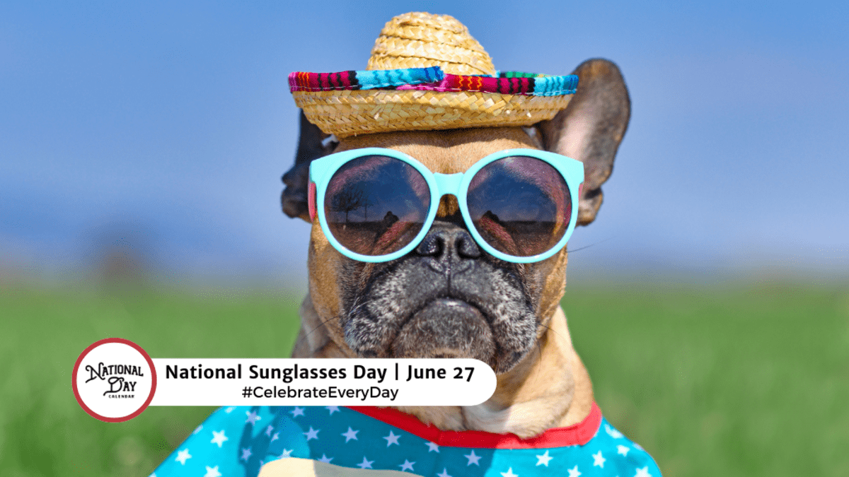 National sunglasses day top