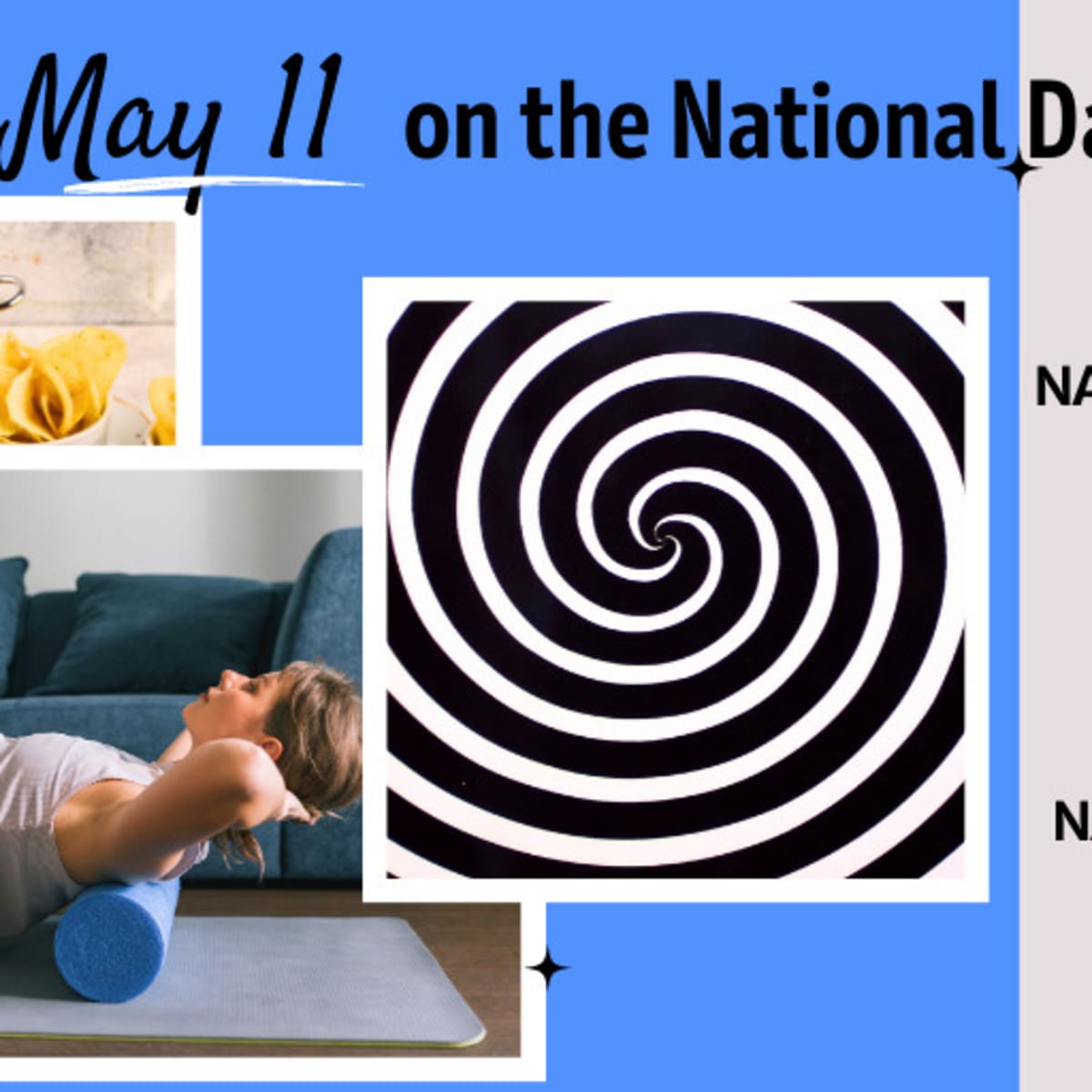 NATIONAL FOAM ROLLING DAY - May 11, 2024 - National Today