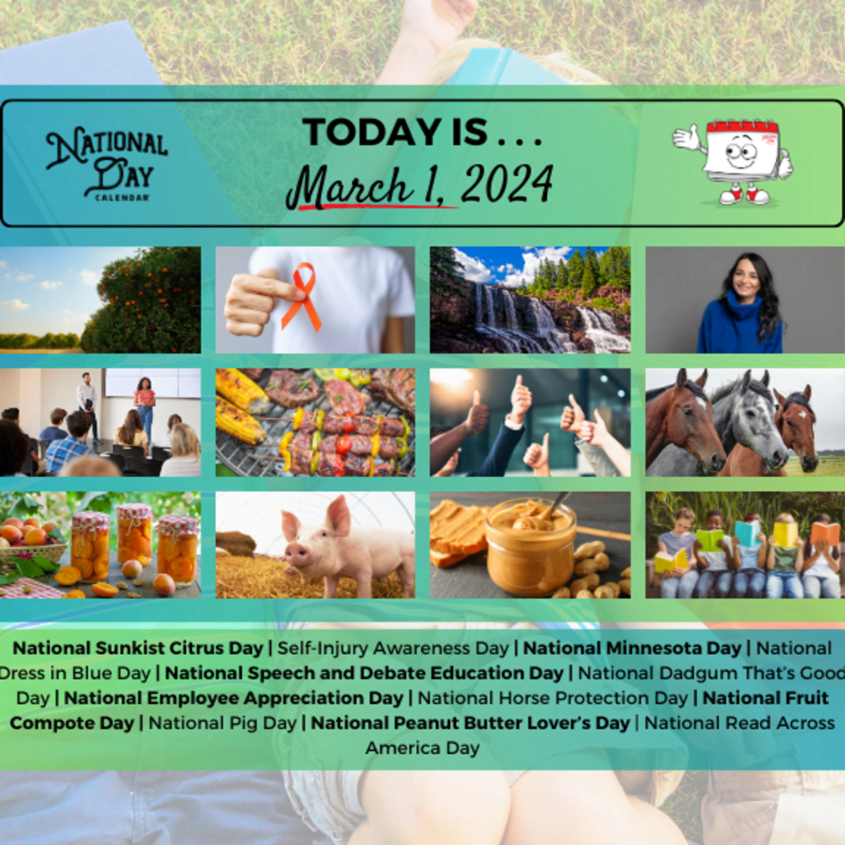 March 1 2025 National Day Calendar Frank Vaughan