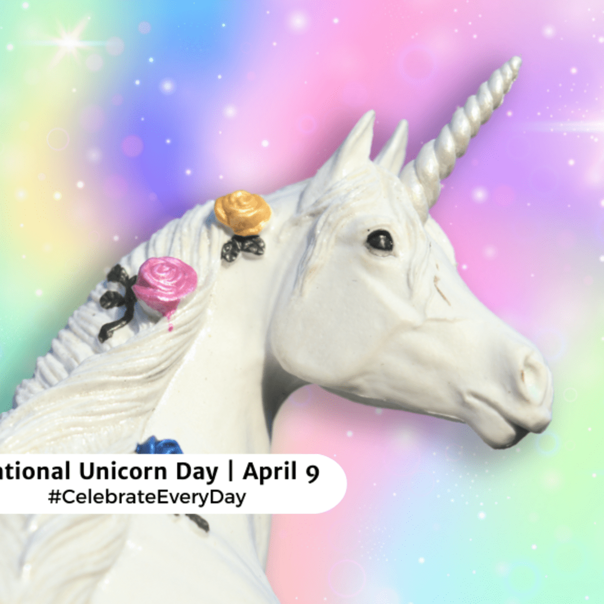NATIONAL UNICORN DAY - April 9 - National Day Calendar, image size:1200x1200