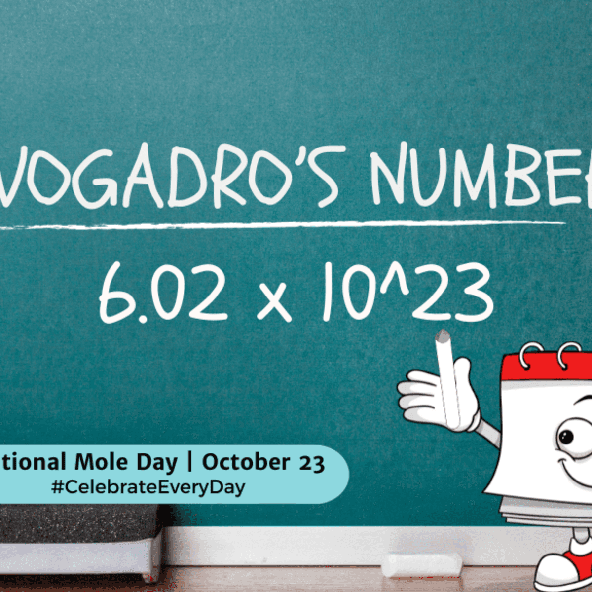 NATIONAL MOLE DAY - October 23 - National Day Calendar