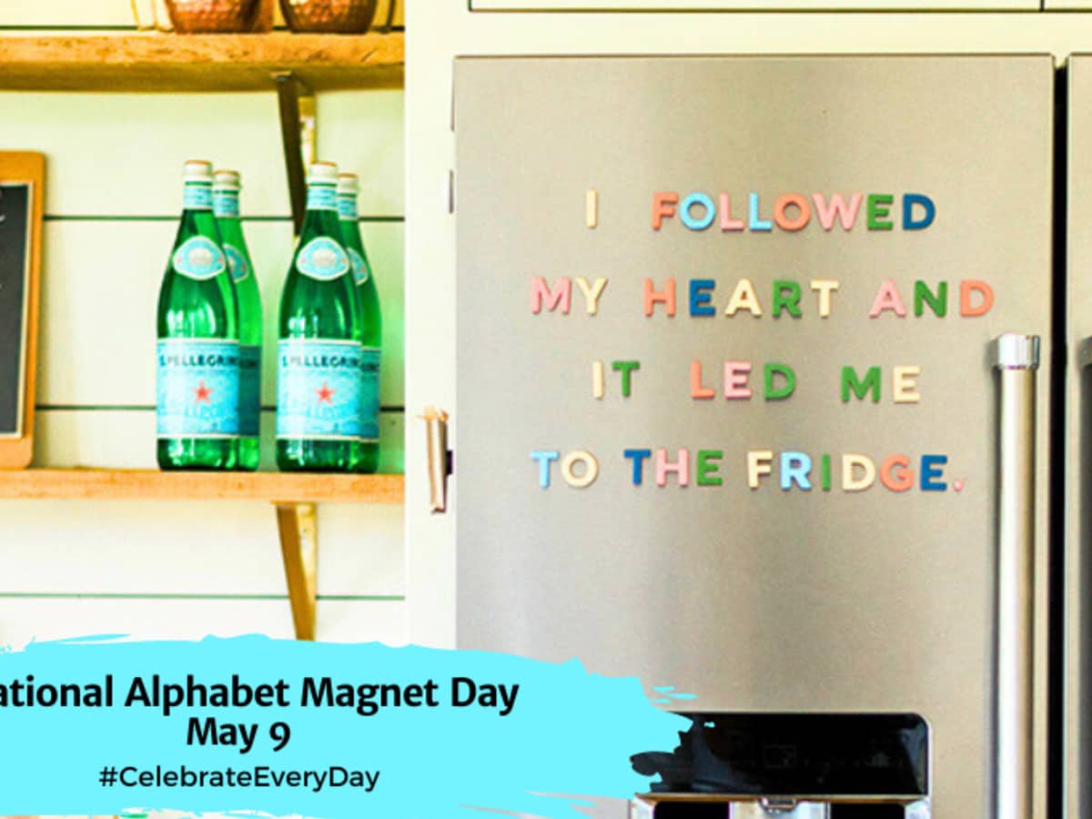NATIONAL ALPHABET MAGNET DAY - May 9 - National Day Calendar