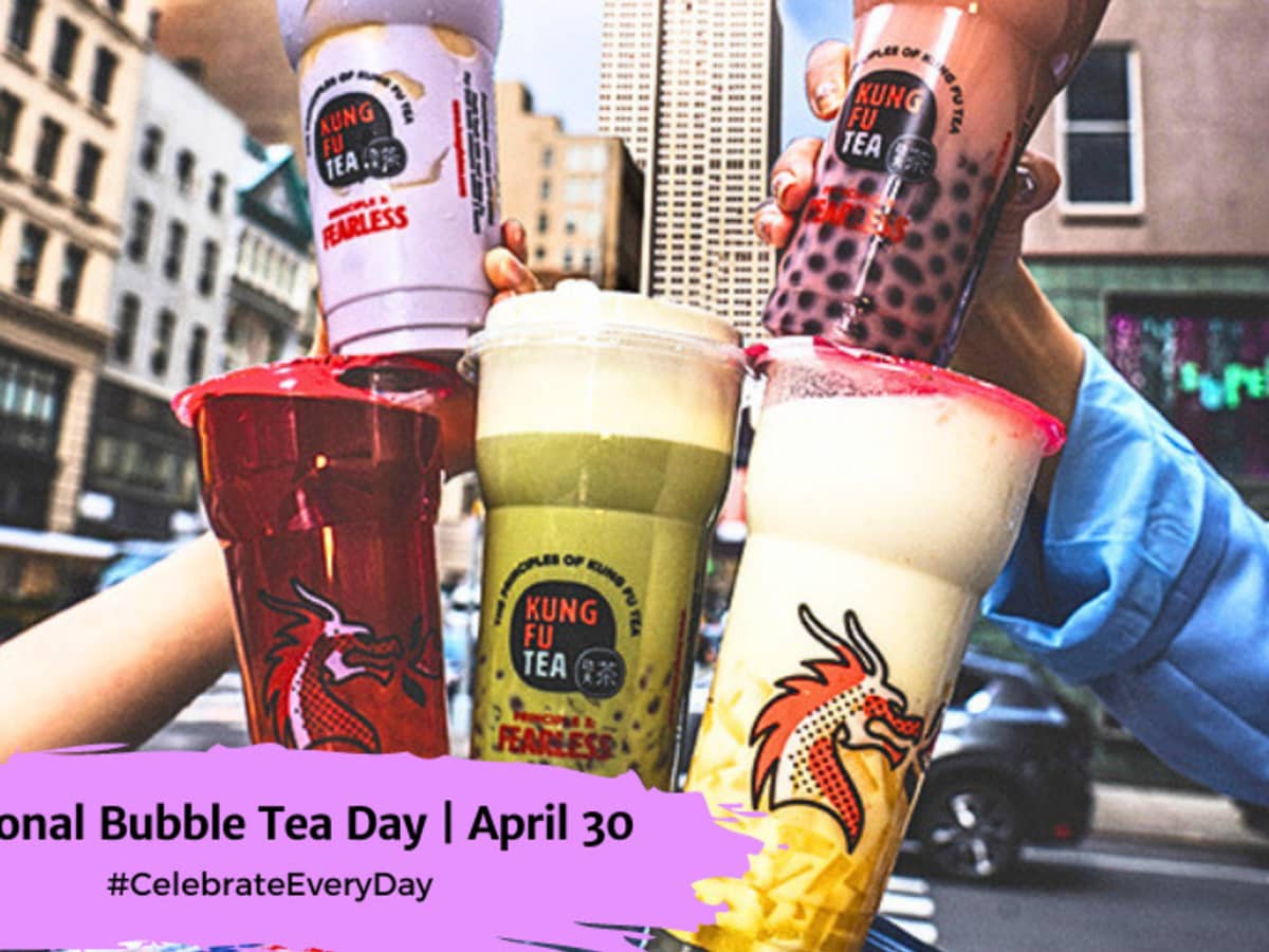 NATIONAL BUBBLE TEA DAY - April 30 - National Day Calendar