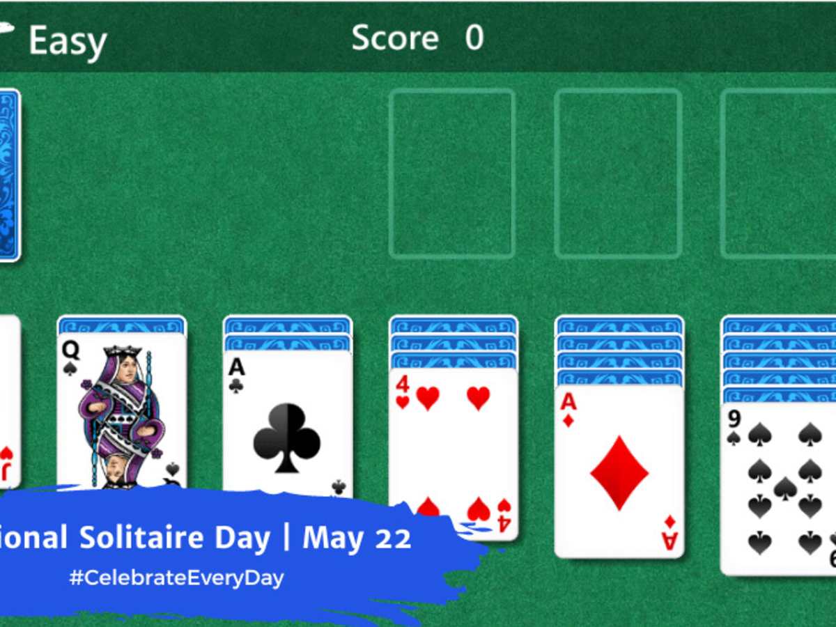 NATIONAL SOLITAIRE DAY - May 22 - National Day Calendar NATIONAL SOLITAIRE DAY - May 22 - National Day Calendar