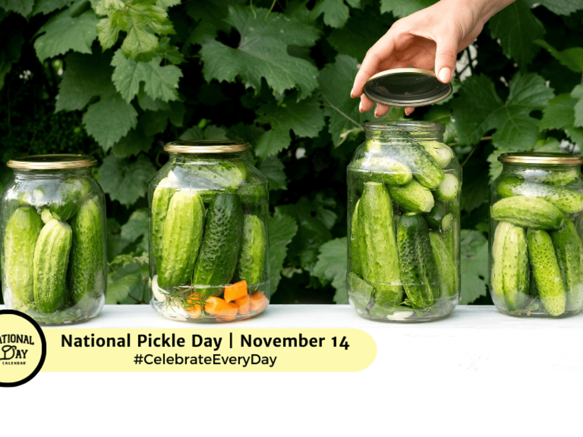 When Is National Pickle Day 2024 Calendar Moll Sydney
