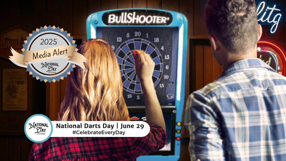 MEDIA ALERT | NEW DAY PROCLAMATION | NATIONAL DARTS DAY | June 29