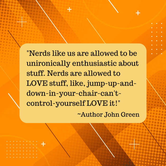 FIND YOUR INNER NERD DAY August 23 National Day Calendar