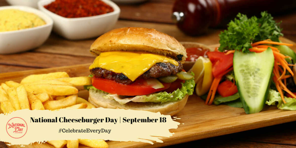 September 18th is National Cheeseburger Day which means we've got