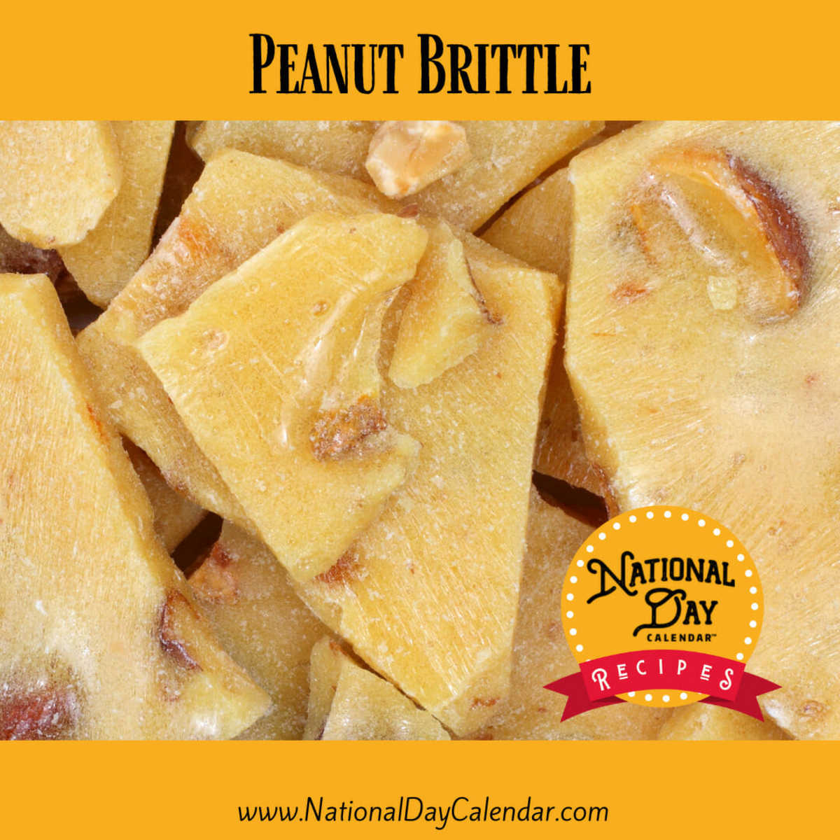 PEANUT BRITTLE National Day Calendar
