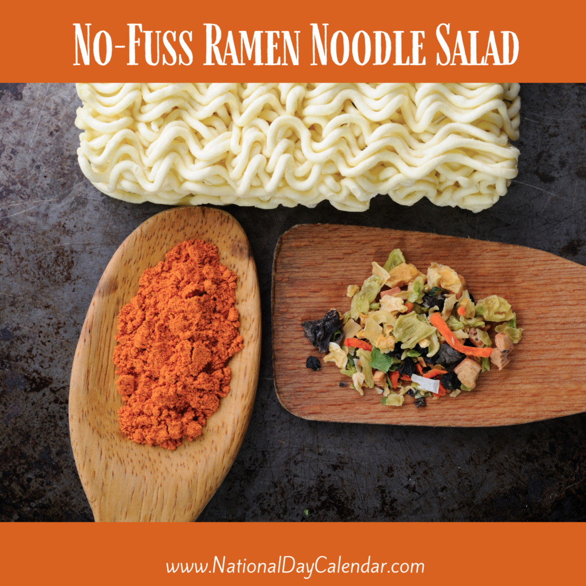 NoFuss Ramen Noodle Salad National Day Calendar
