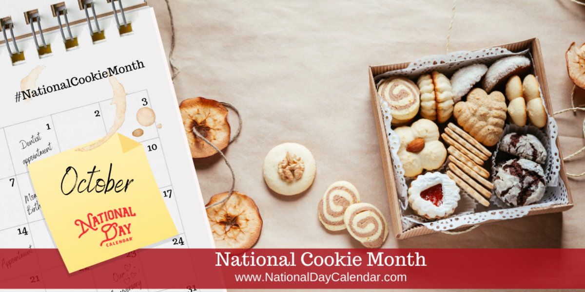 NATIONAL COOKIE MONTH October National Day Calendar