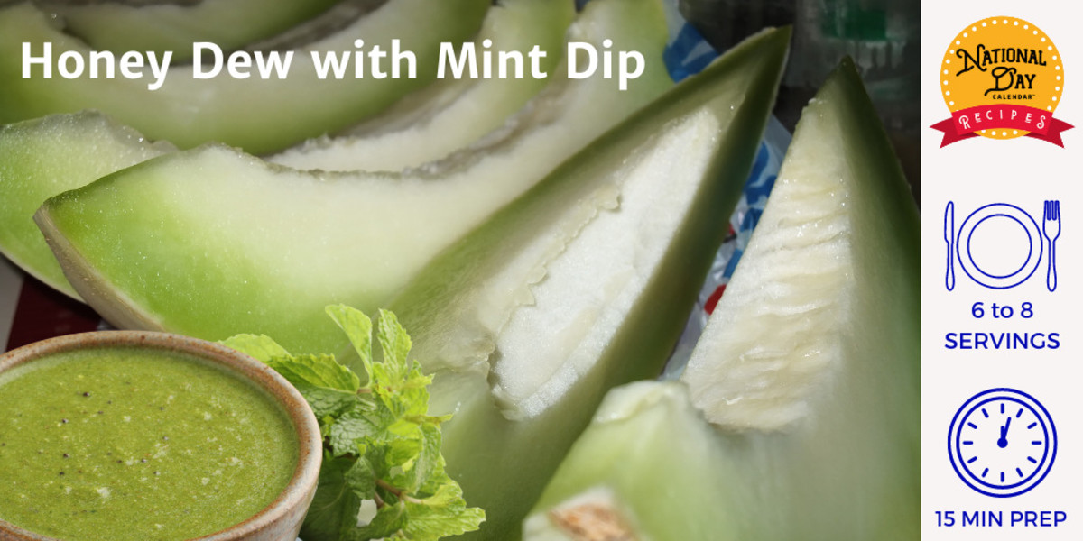 Honey Dew & Mint Dip - National Day Calendar