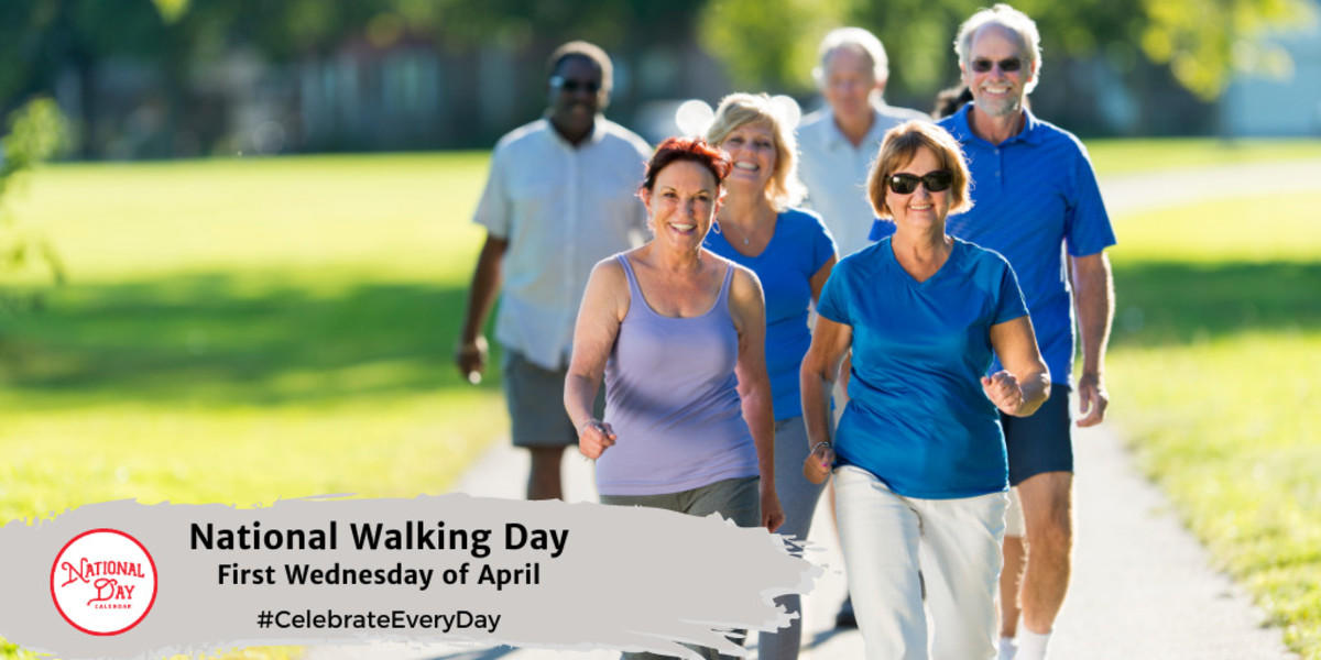 NATIONAL WALKING DAY April 3, 2024 National Day Calendar