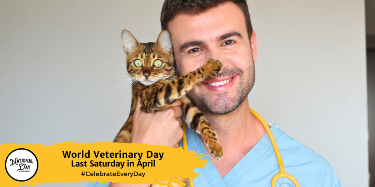 WORLD VETERINARY DAY April 27, 2024 National Day Calendar