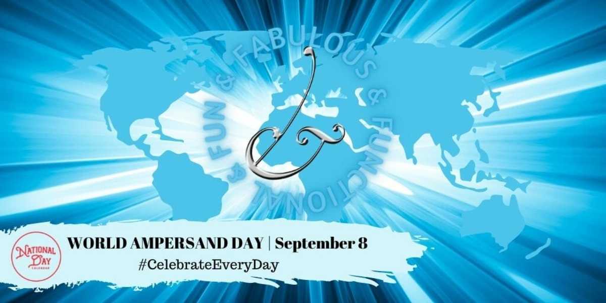 World Ampersand Day September 8 National Day Calendar world-ampersand-day-september-8-national-day-calendar
