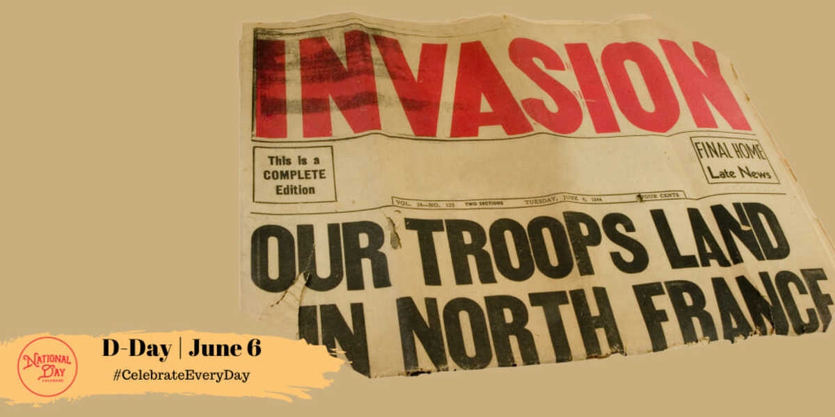 DDay June 6 National Day Calendar