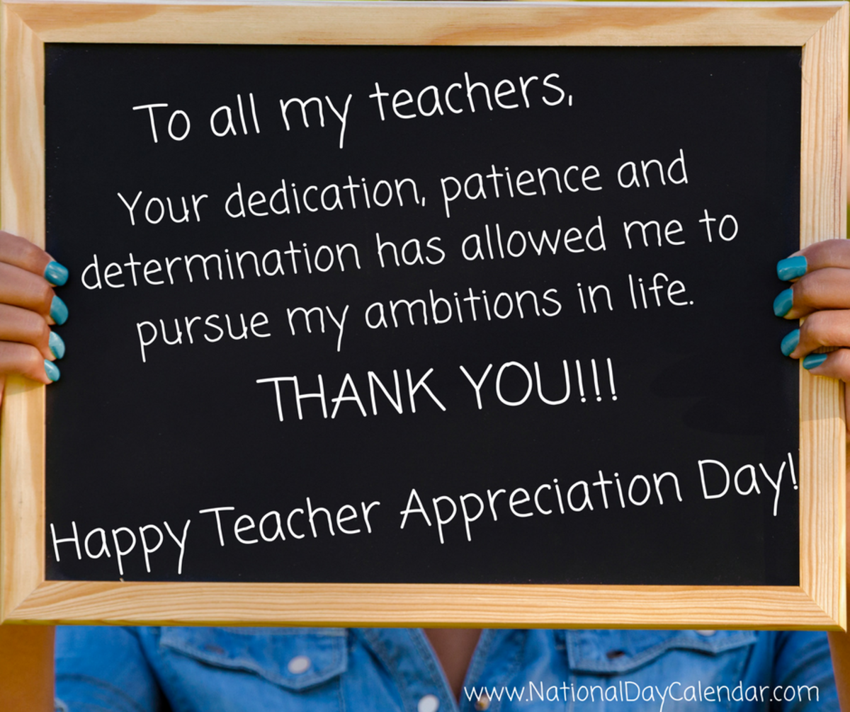 NATIONAL TEACHER APPRECIATION DAY May 7, 2024 National Day Calendar
