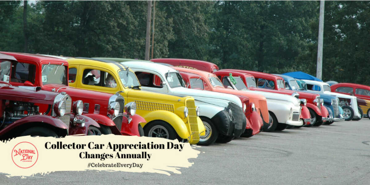 COLLECTOR CAR APPRECIATION DAY July 12 National Day Calendar