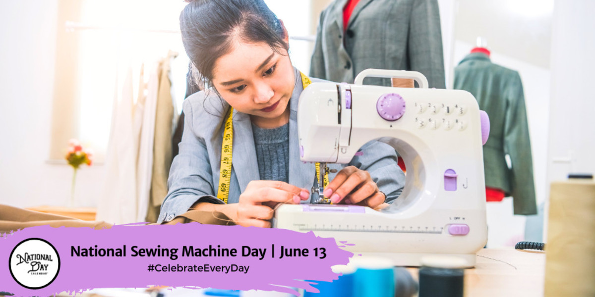 National Sewing Machine Day 2025 Kaja Salome