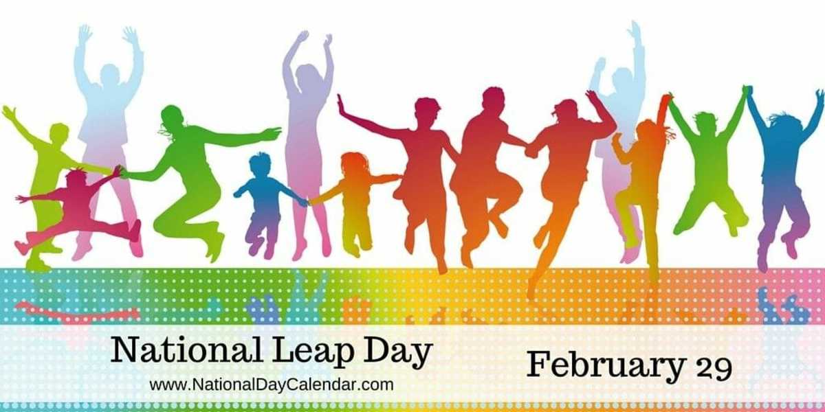 NATIONAL LEAP DAY February 29 National Day Calendar