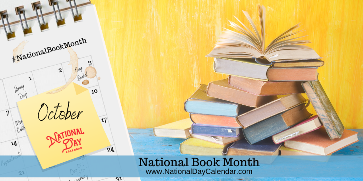 NATIONAL BOOK MONTH October National Day Calendar