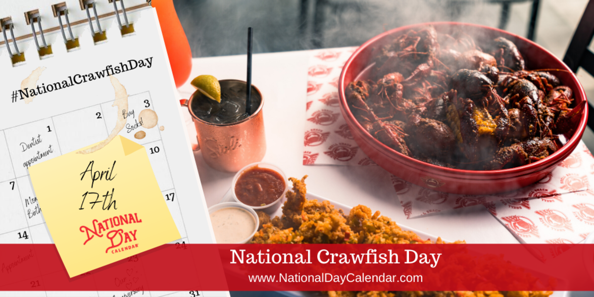 MEDIA ALERT NEW DAY PROCLAMATION NATIONAL CRAWFISH DAY April 17