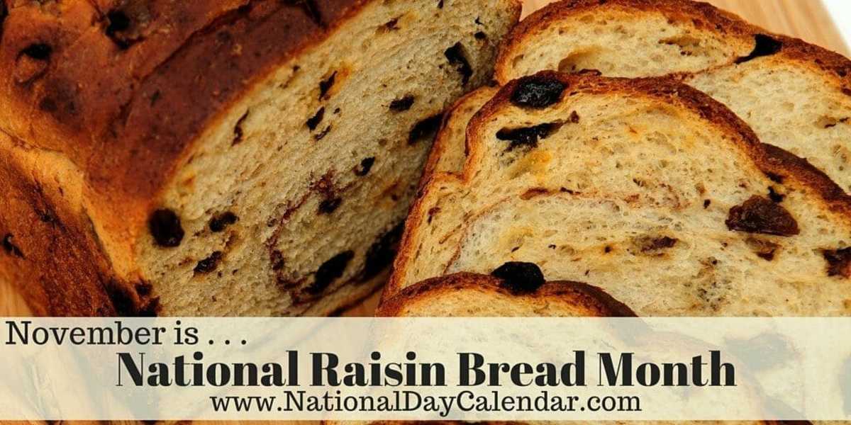 National Raisin Bread Day 2024 Adore Ardelis