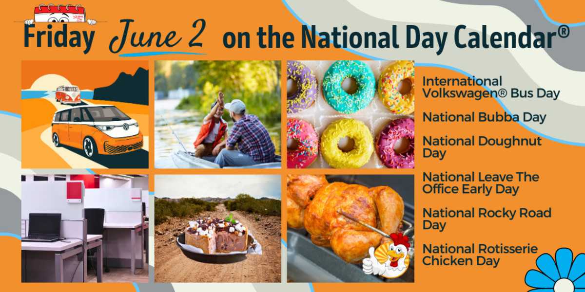 JUNE 2, 2023 INTERNATIONAL VOLKSWAGEN® BUS DAY NATIONAL DOUGHNUT