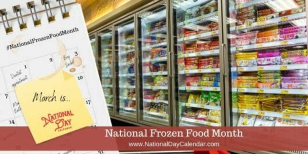 National Frozen Food Month - March - National Day Calendar