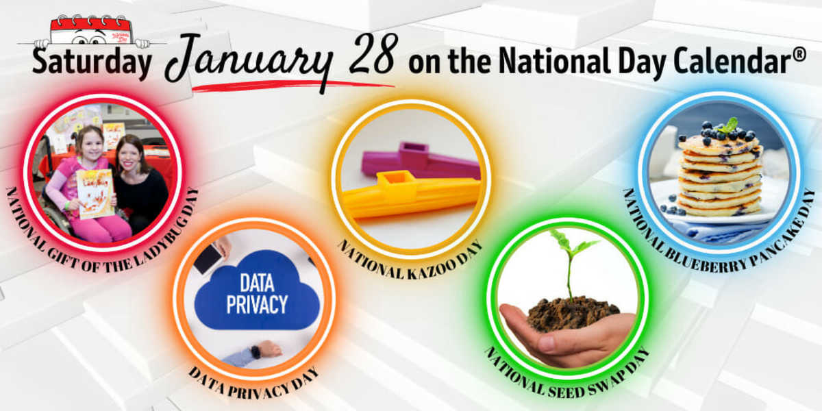 JANUARY 28, 2023 DATA PRIVACY DAY NATIONAL BLUEBERRY PANCAKE DAY NATIONAL GIFT OF THE