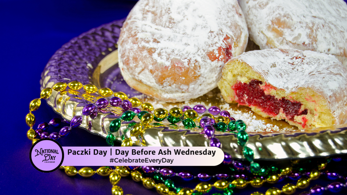 PACZKI DAY February 13, 2025 National Day Calendar