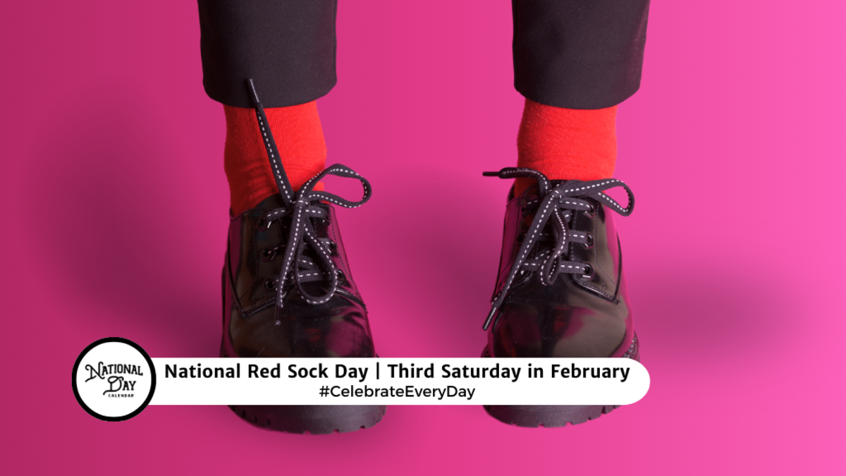 NATIONAL RED SOCK DAY February 17, 2024 National Day Calendar
