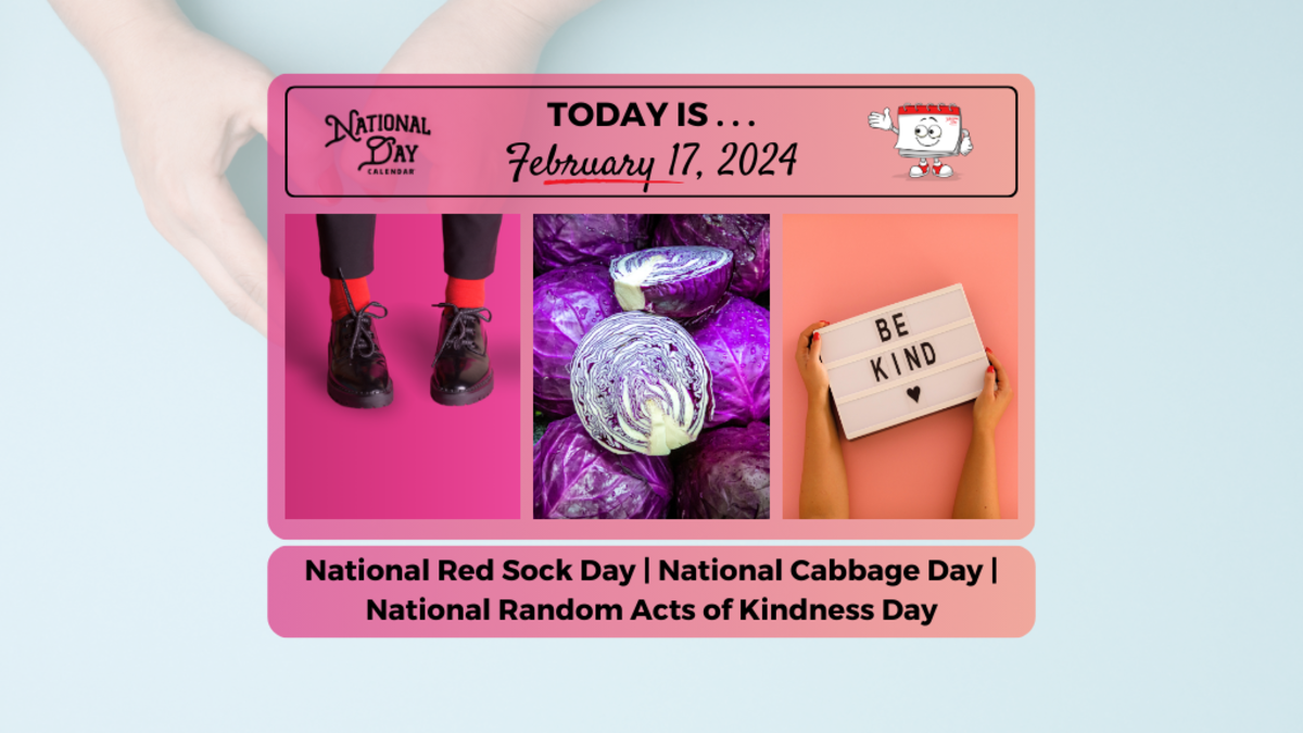 FEBRUARY 17, 2025 NATIONAL RANDOM ACTS OF KINDNESS DAY NATIONAL RED