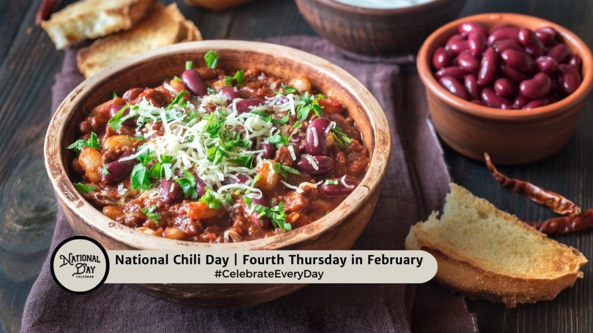 FEBRUARY 22, 2024 NATIONAL MARGARITA DAY NATIONAL CHILI DAY