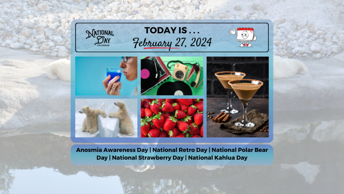 FEBRUARY 27, 2024 NATIONAL POLAR BEAR DAY NATIONAL RETRO DAY