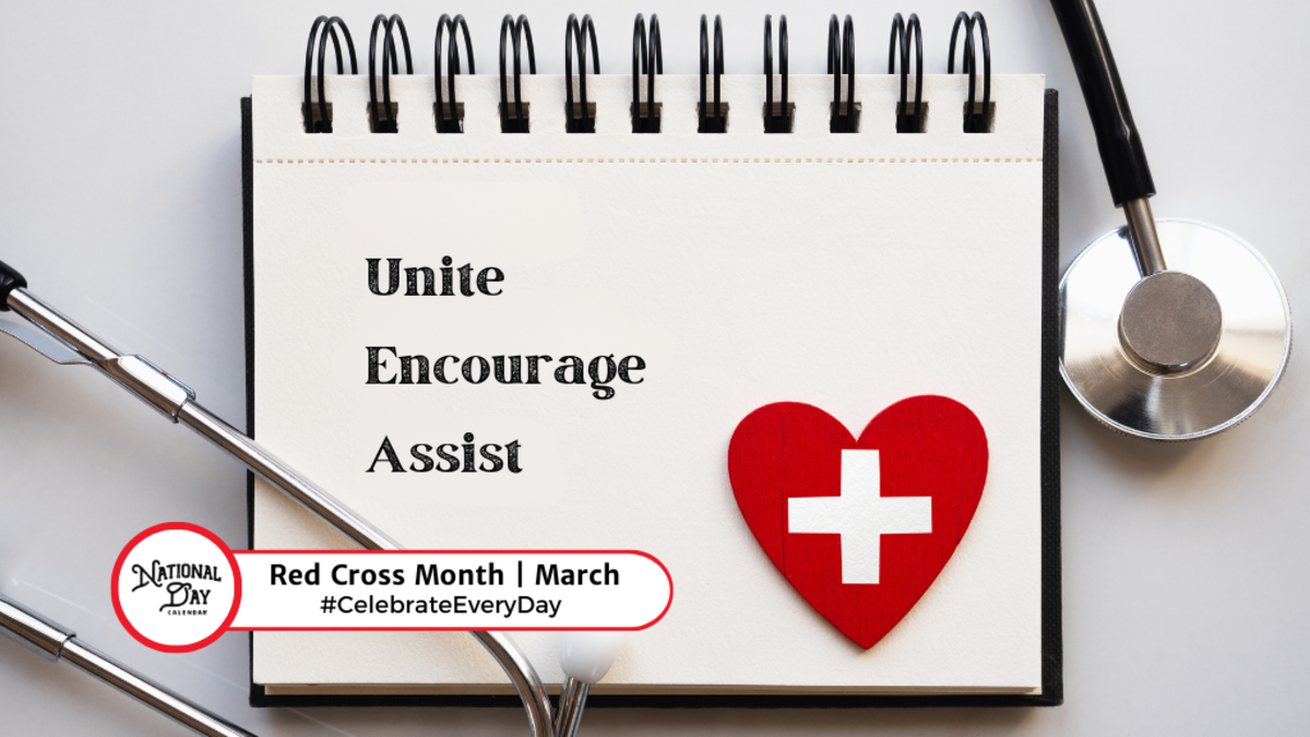 RED CROSS MONTH March National Day Calendar