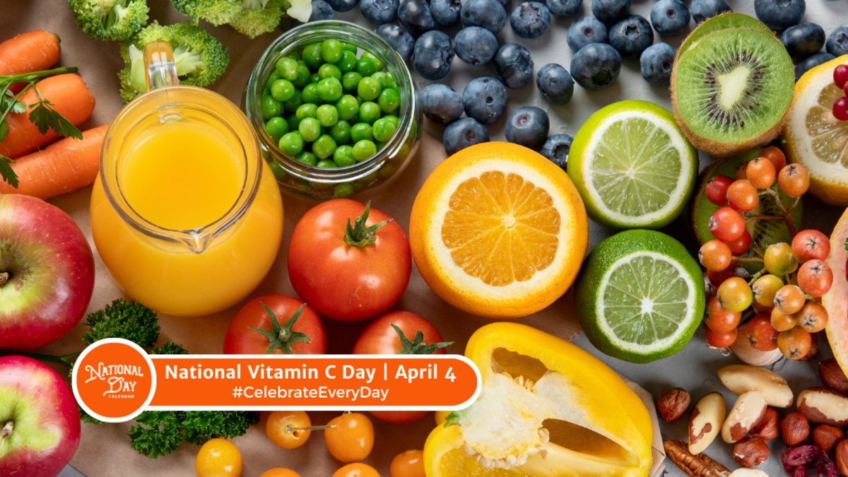 APRIL 4, 2025 NATIONAL BURRITO DAY JEEP 4X4 DAY NATIONAL VITAMIN