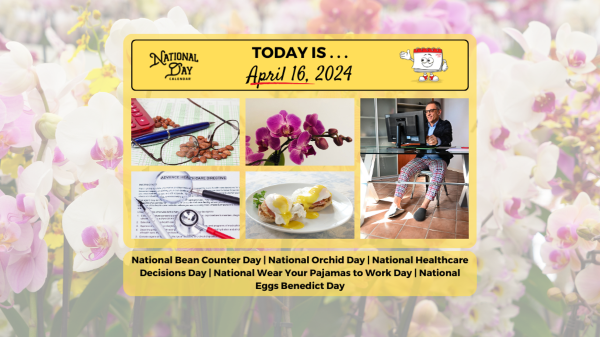 APRIL 16, 2024 NATIONAL WEAR YOUR PAJAMAS TO WORK DAY NATIONAL