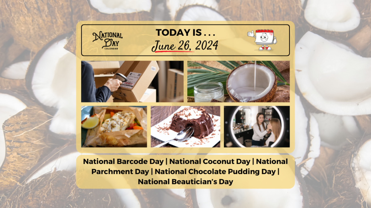 JUNE 26 2024 NATIONAL BEAUTICIAN #39 S DAY NATIONAL PARCHMENT DAY
