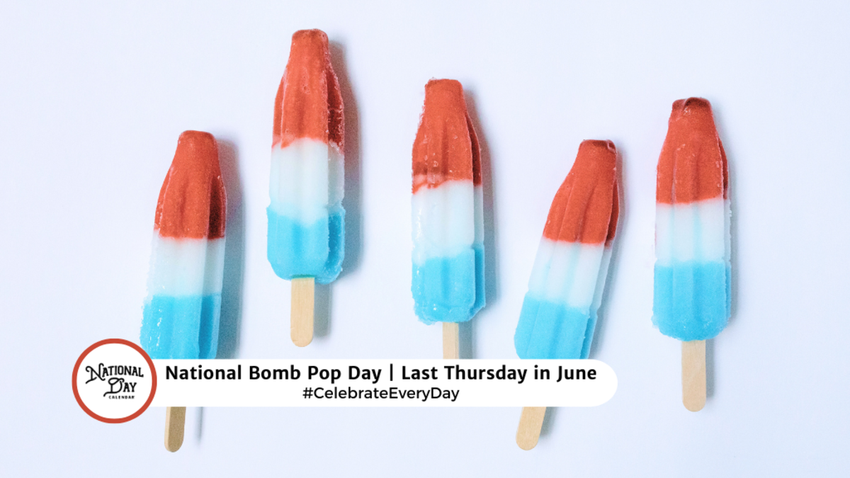 June 27 2024 national bomb pop day national ice cream cake day