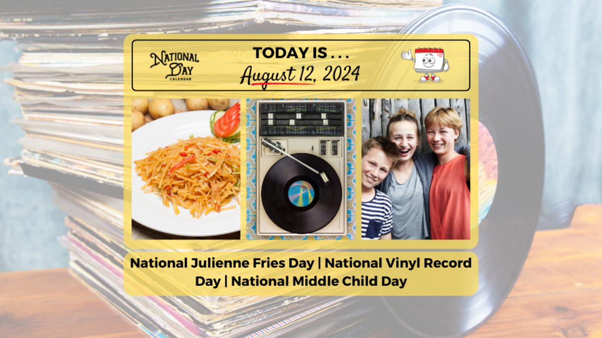 August 12, 2025: It'S A Holiday Hat Trick! (Middle Child, Vinyl, & Julienne Fries!) - w6gl7y3