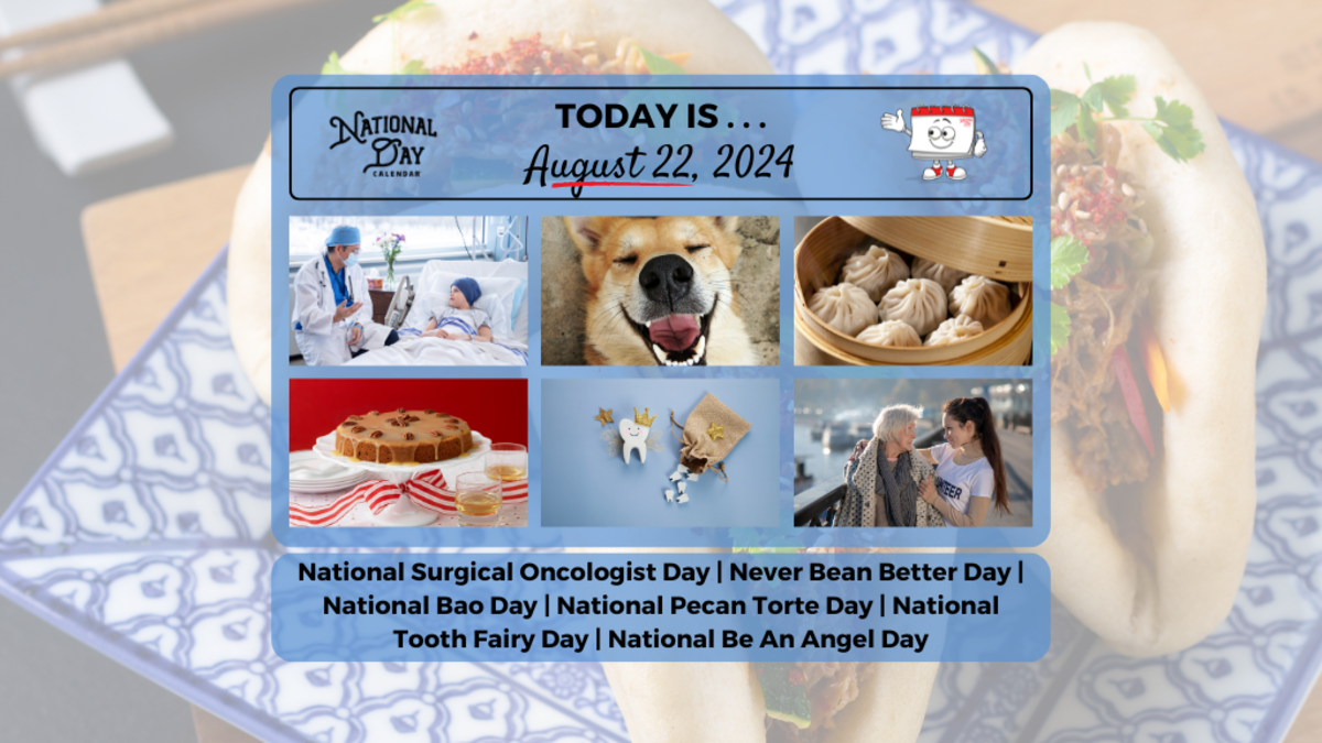 AUGUST 22, 2024 NATIONAL BE AN ANGEL DAY NEVER BEAN BETTER DAY