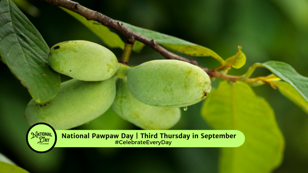 SEPTEMBER 19, 2024 TALK LIKE A PIRATE DAY NATIONAL PAWPAW DAY