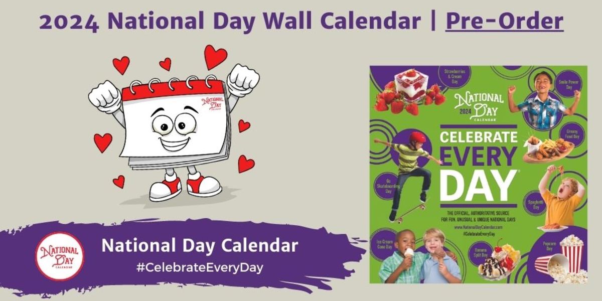 Double the Joy PreOrder Your 2024 Official National Day Calendar